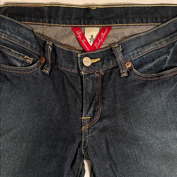 Lucky Brand NWOT Vintage Zoe Boot Cut Long Inseam Hipster Wash Size 8/29 Mexico - Picture 3 of 15